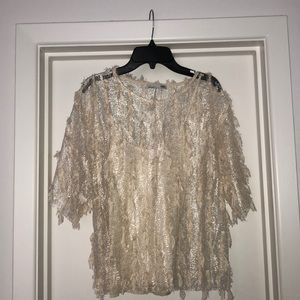 Zara short sleeve blouse